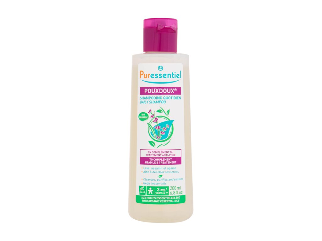 Puressentiel Head Lice Organic Daily Shampoo Plaukų &scaron;ampūnas Unisex