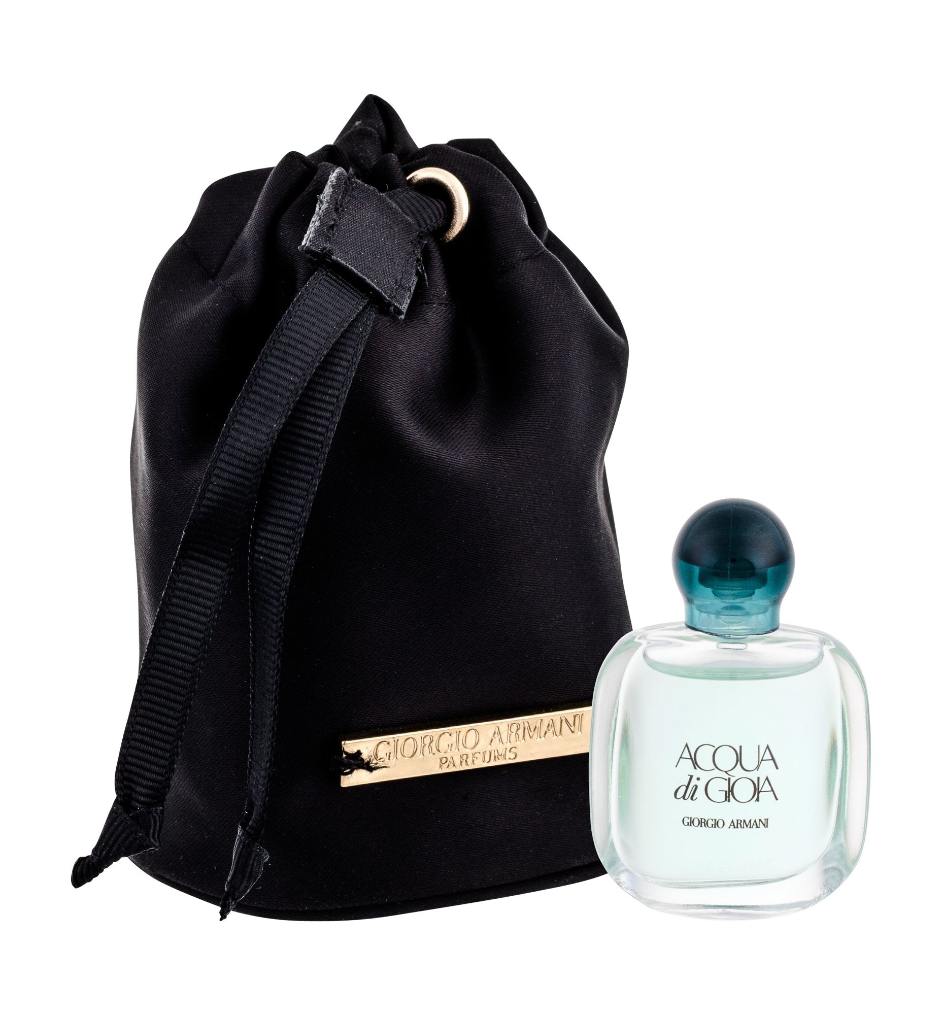 Giorgio Armani Acqua di Gioia 5ml Edp 5 ml + Gift Bag kvepalų mėginukas Moterims EDP Rinkinys (Pažeista pakuotė)