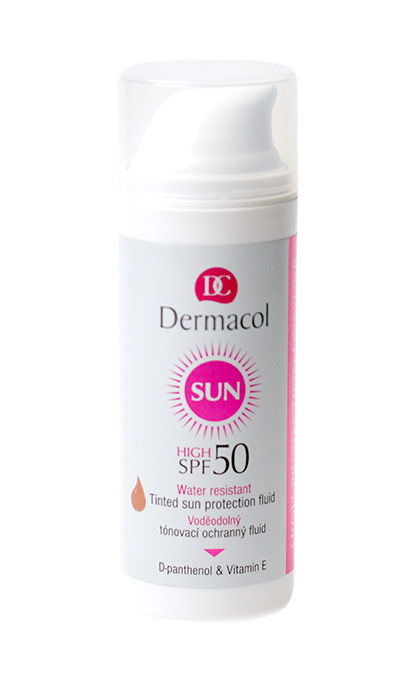 Dermacol Sun 50ml veido apsauga (Pažeista pakuotė)