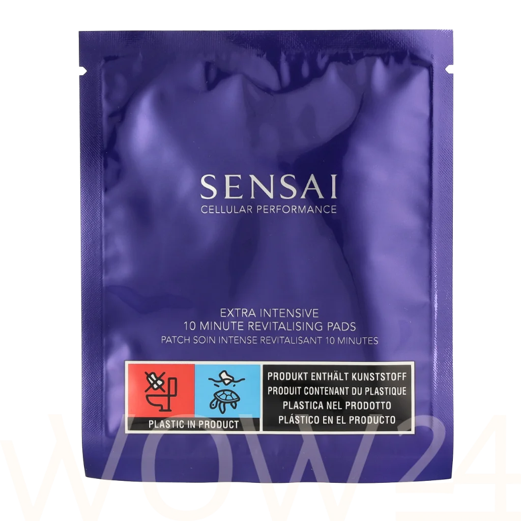 Sensai Sensai Cellular Performance 10 Minute Revitalising Pads Set 10 piece Moterims Akių kaukė