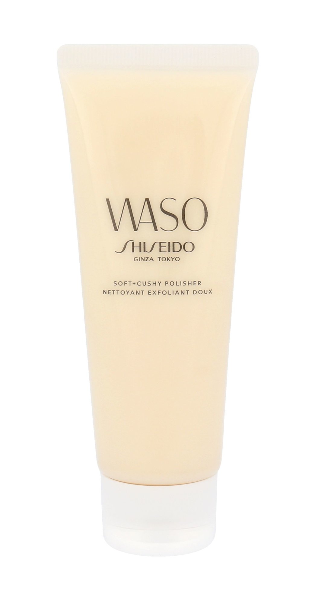 Shiseido Waso Soft + Cushy Polisher 75ml pilingas Testeris