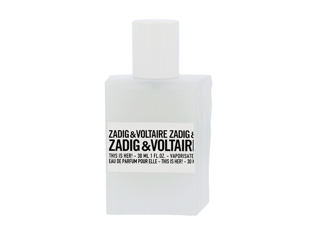 Zadig & Voltaire This is Her! Eau De Parfum 30 ml Damaged box