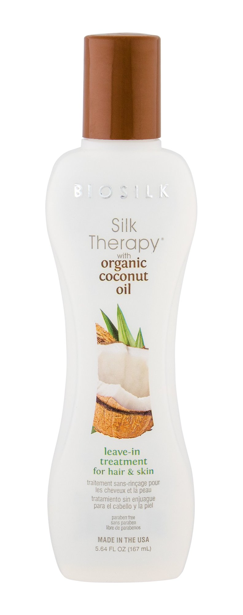 Farouk Systems Biosilk Silk Therapy Organic Coconut Oil 167ml plaukų kaukė