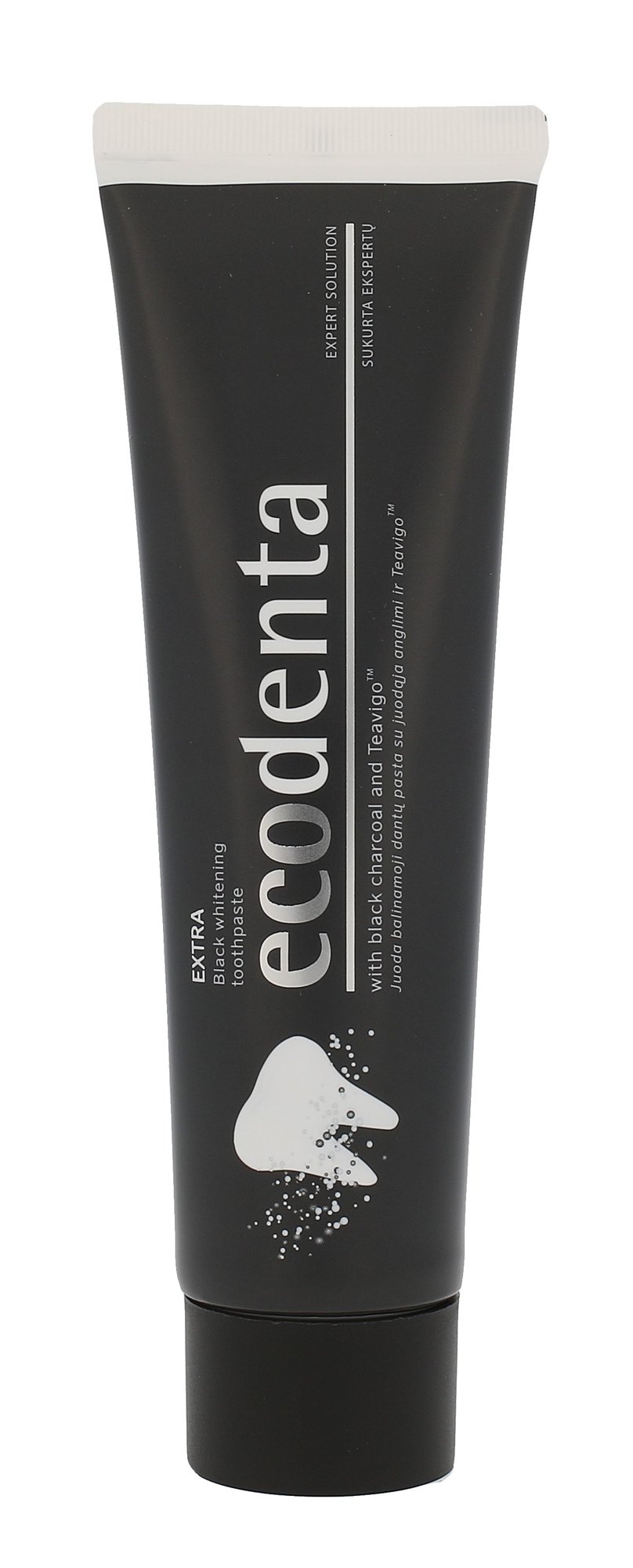 Ecodenta Toothpaste Black Whitening 100ml dantų pasta (Pažeista pakuotė)