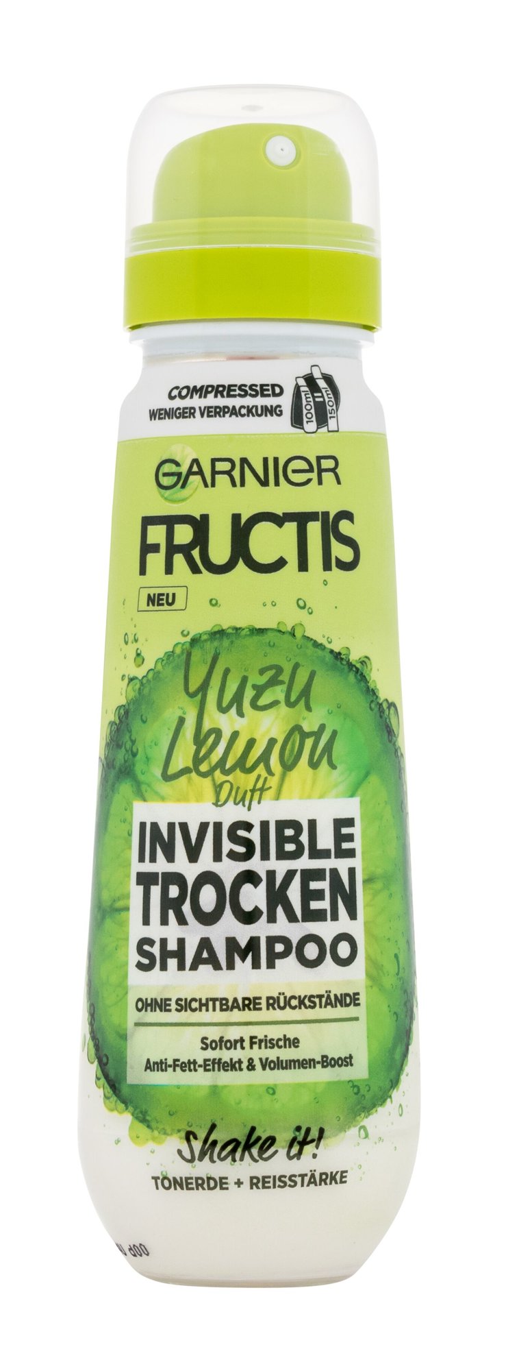 Garnier Fructis Yuzu Lemon Invisible Dry Shampoo sausas šampūnas