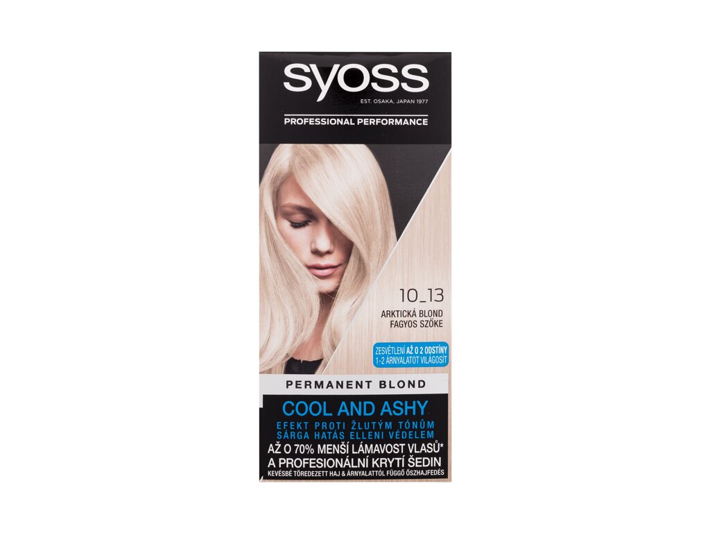 Syoss Permanent Coloration Permanent Blond moteriška plaukų priemonė
