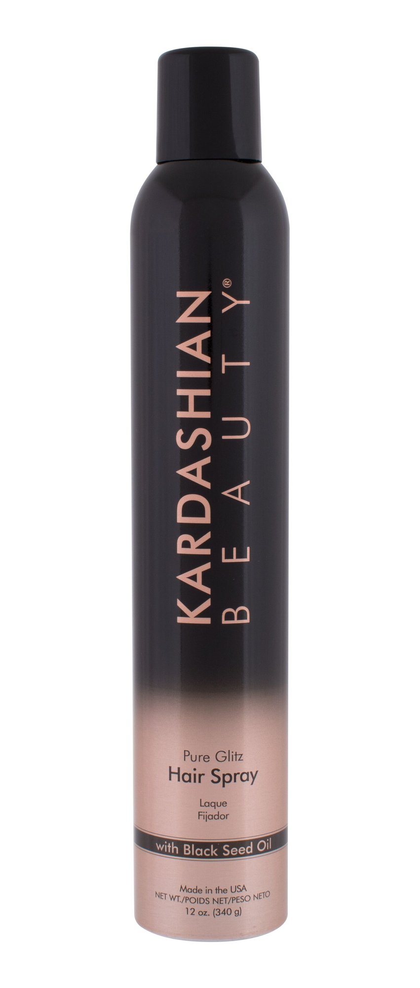 Kardashian Beauty Black Seed Oil Pure Glitz plaukų lakas