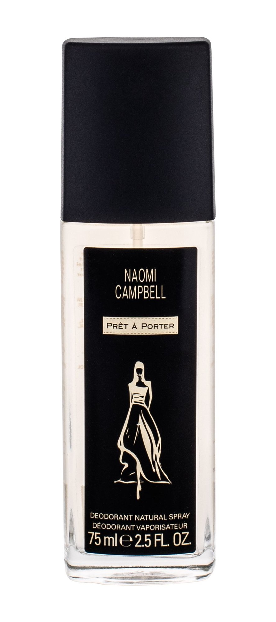 Naomi Campbell Pret a Porter 75ml dezodorantas (Pažeista pakuotė)