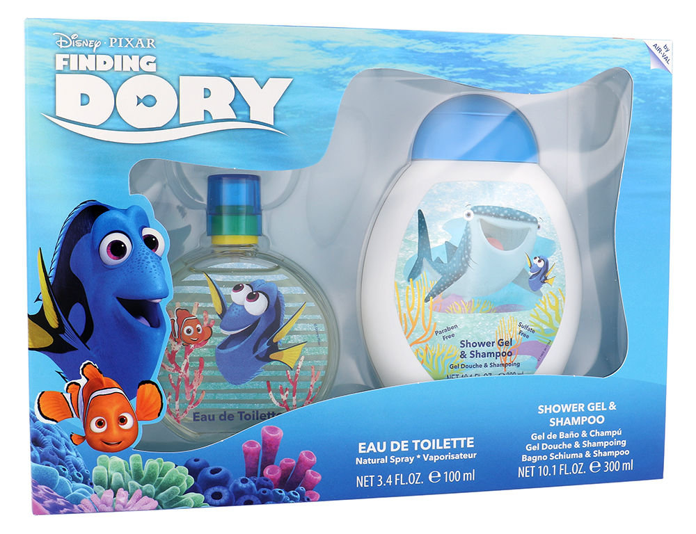 Disney Finding Dory 100ml EDT 100 ml + 2v1 shower gel & shampoo 300 ml Kvepalai Vaikams EDT Rinkinys