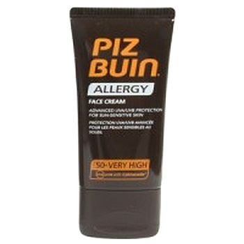 Piz Buin Allergy Sun Sensitive Skin Face Cream 40ml veido apsauga (Pažeista pakuotė)