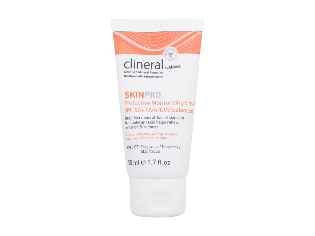 AHAVA Clineral SkinPro Protective Moisturizing Cream dieninis kremas