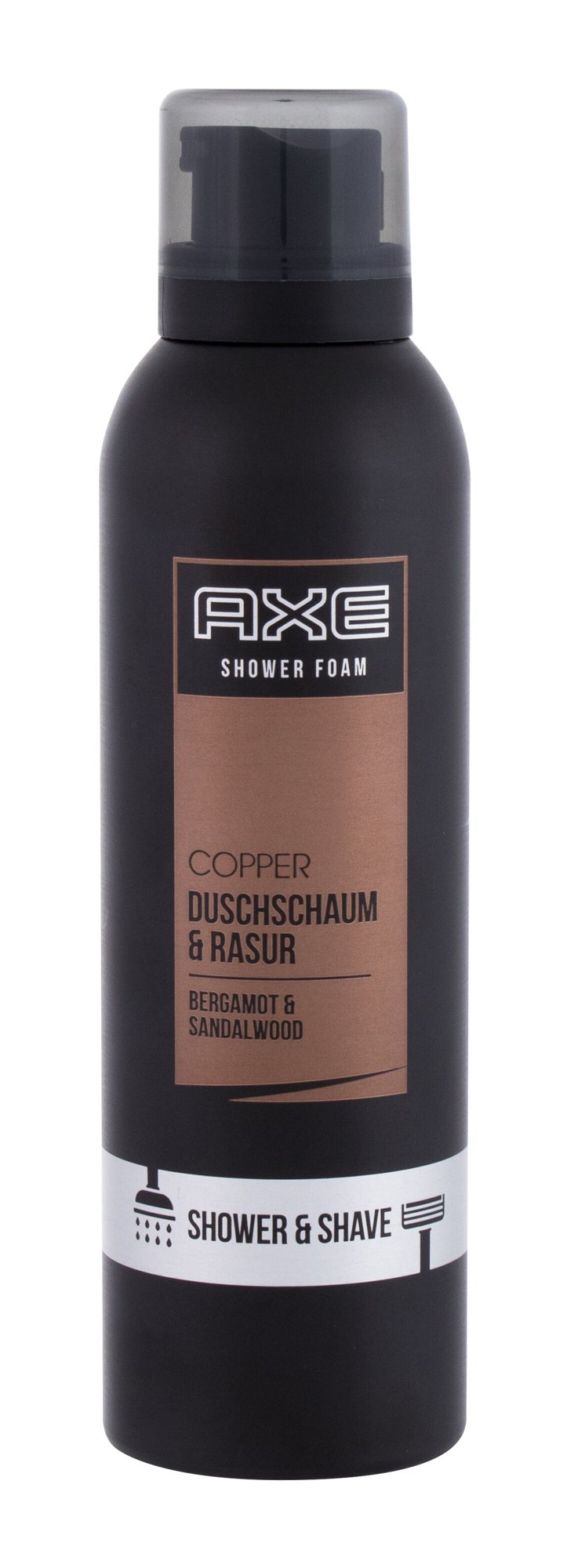 Axe Copper Bergamot & Sandalwood dušo putos
