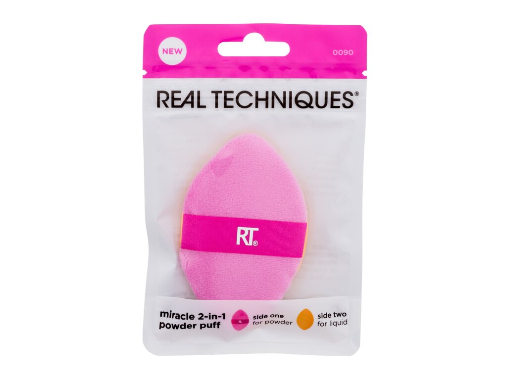 Real Techniques Miracle 2-In-1 Powder Puff 1vnt aplikatorius