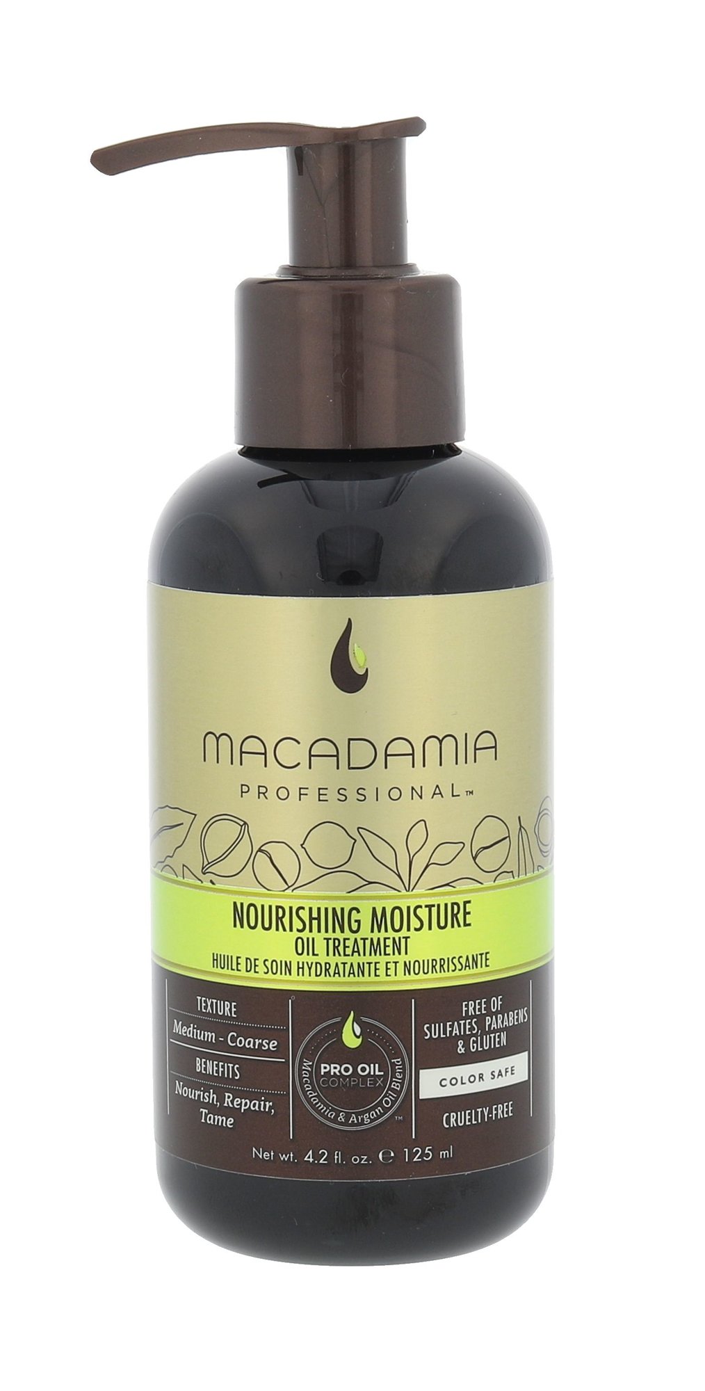 Macadamia Professional Nourishing Moisture 125ml plaukų aliejus