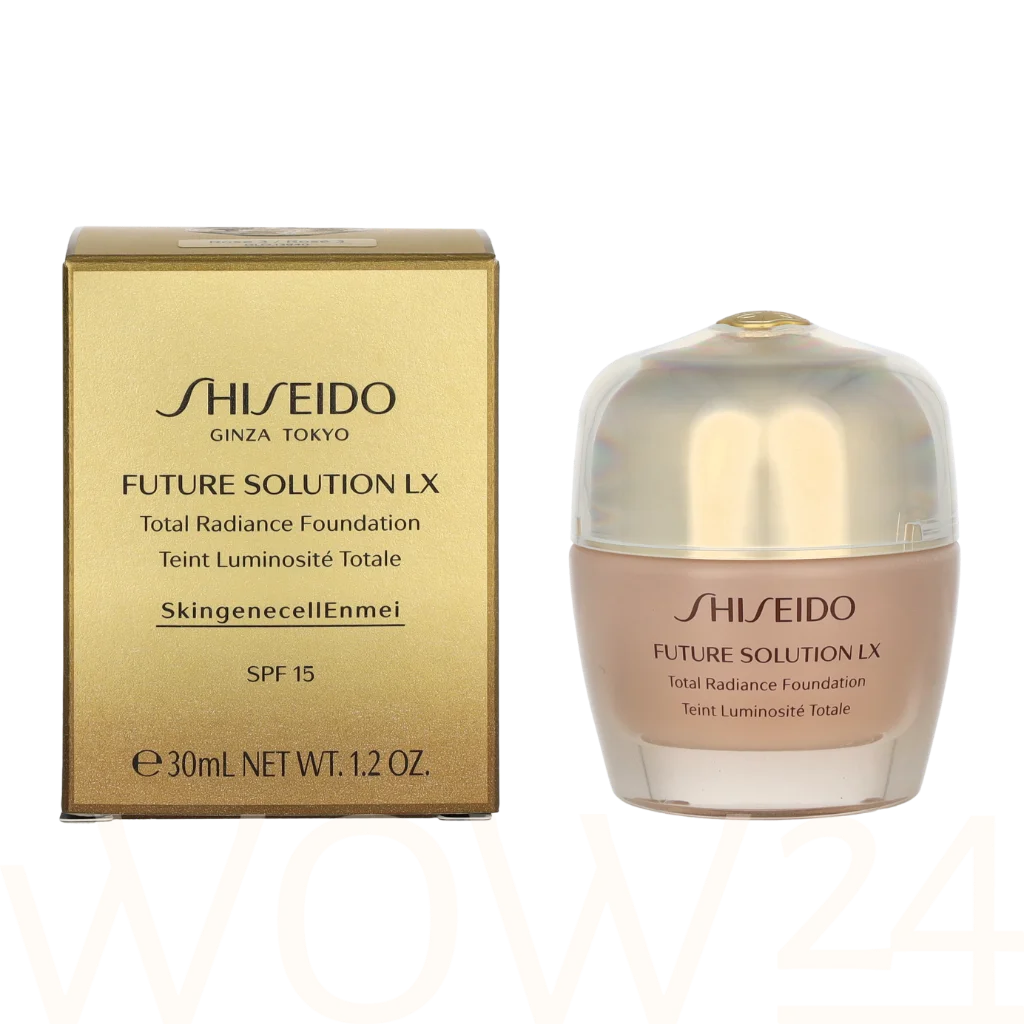 Shiseido Shiseido Future Solution LX Total Radiance Foundation SPF15 30 ml makiažo pagrindas
