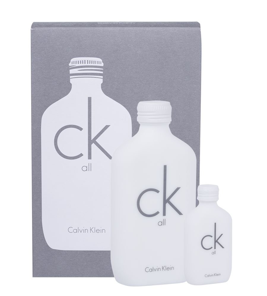 Calvin Klein CK All 100ml Edt 100 ml + Edt 15 ml kvepalai Unisex EDT Rinkinys (Pažeista pakuotė)