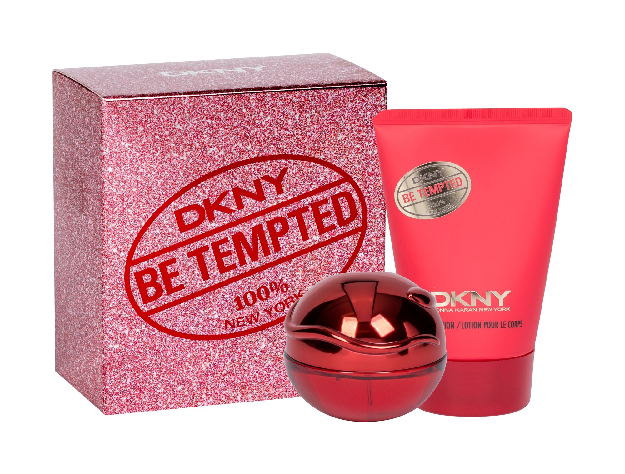 DKNY Be Tempted 30ml Edp 30 ml + Body Lotion 100 ml Kvepalai Moterims EDP Rinkinys (Pažeista pakuotė)