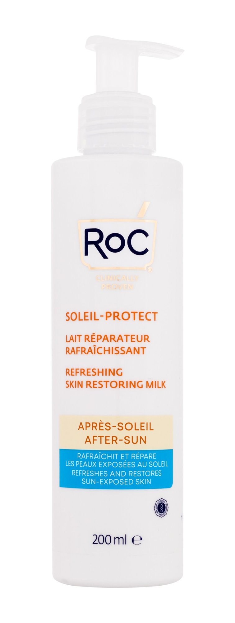 RoC Soleil-Protect Refreshing Skin Restoring Milk priemonė po deginimosi