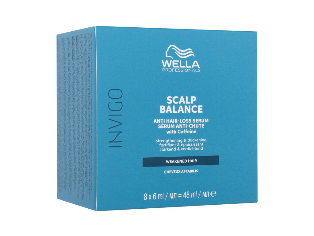 Wella professional Invigo Scalp Balance Anti Hair-Loss Serum 8x6 ml Damaged box