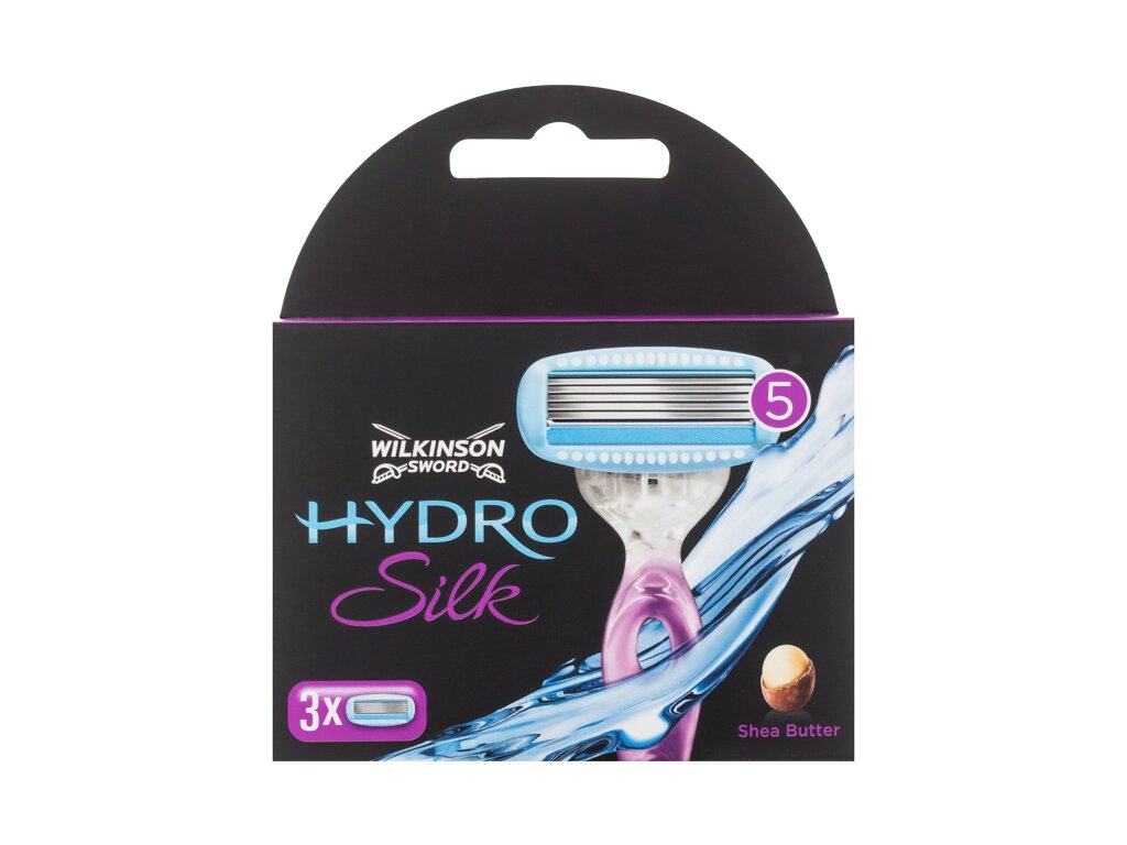 Wilkinson Sword Hydro Silk Keičiami peiliukai 3 ml Damaged box